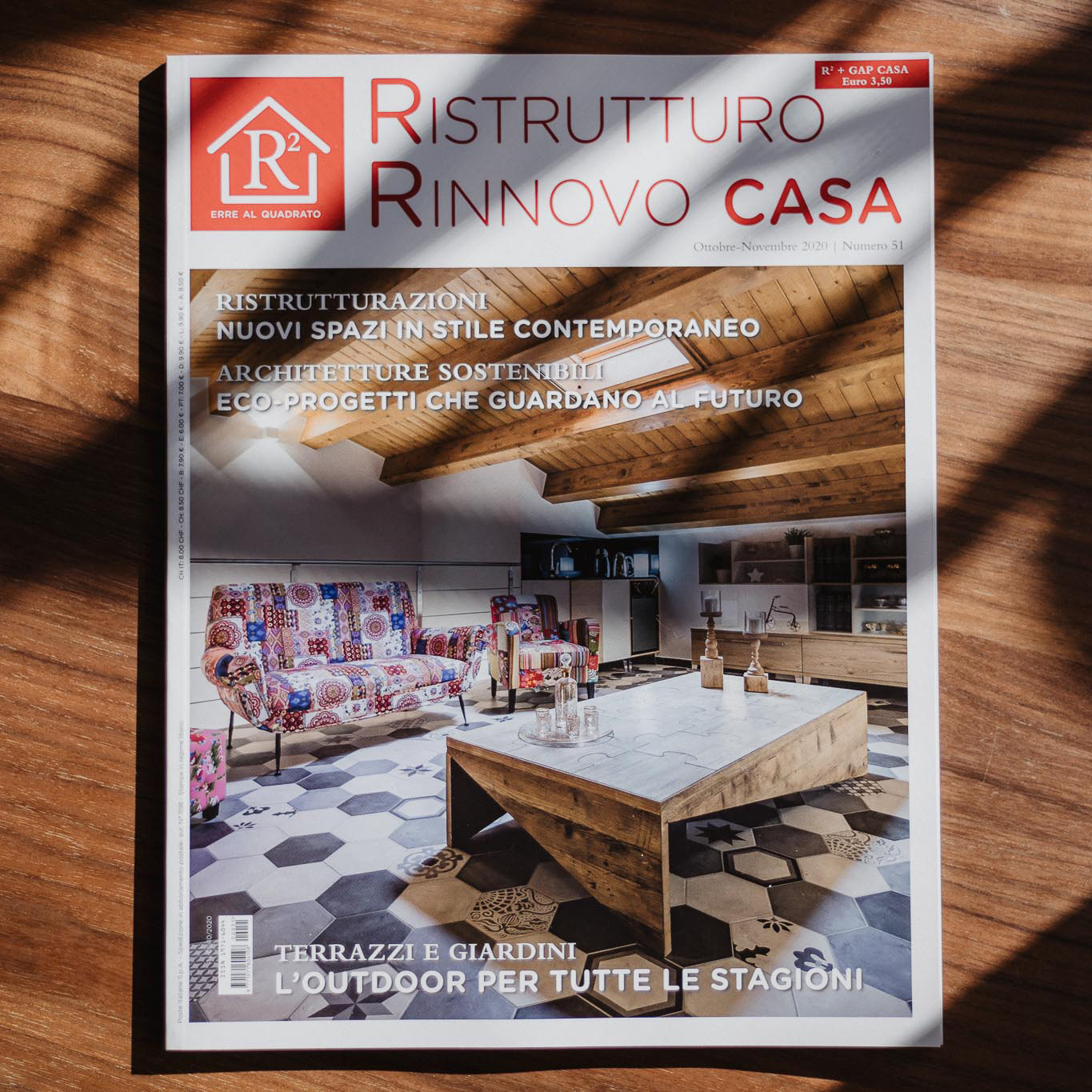 Copertina su rivista Ristrutturo Rinnovo Casa